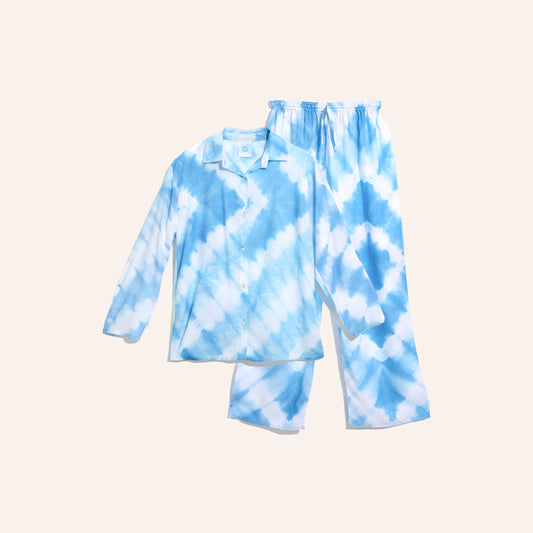 OCEAN BLUE COTTON SET
