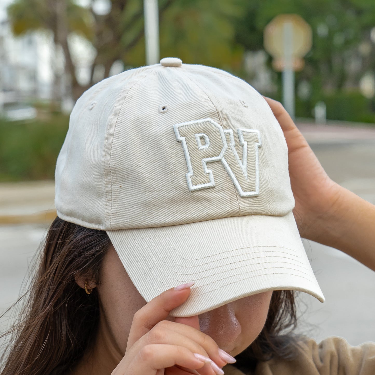 VARSITY PATCH DAD HAT