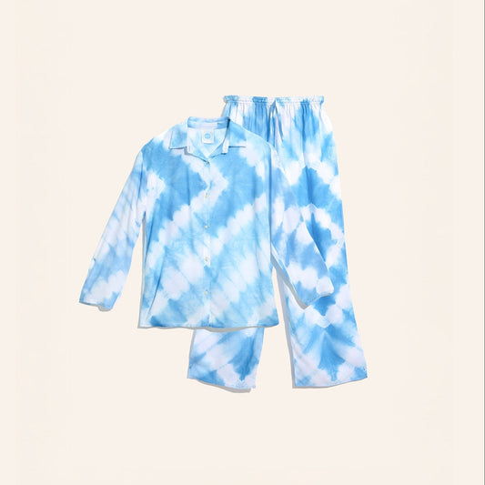 OCEAN BLUE COTTON SET